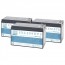 Tripp Lite 1500VA SMART1500RM2U Compatible Replacement Battery Set