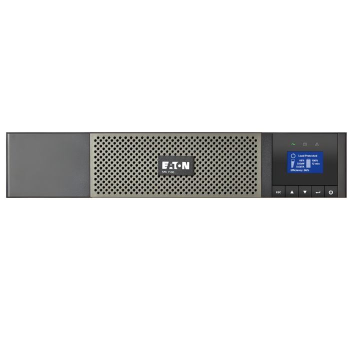 Eaton 5PX UPS 1500VA 1440W RM 2U 15A 120V Output: (8)5-15R, 5PX1500RT - Refurbished
