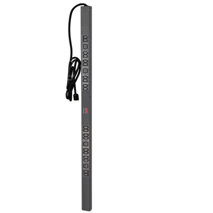 APC AP7540 Basic Rack PDU, 0U, 208-230V, 20A, Output: (20)C13 & (4)C19 - Refurbished