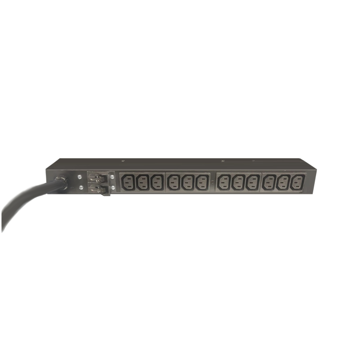 APC AP9571 Rack PDU, Basic, 1U, 208V 30A L6-30P, (12)C13 - Refurbished