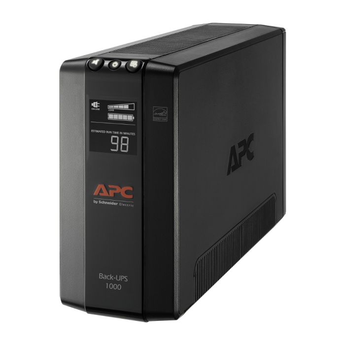 
APC Back-UPS Pro 1000VA 600W Compact Tower 120V 15A BX1000M‑LM60 - Refurbished

