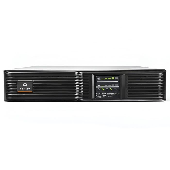 Liebert GXT3 1500VA 1350W RM 2U 120V Output: (6) 5-15R, GXT3-1500RT120 - Refurbished