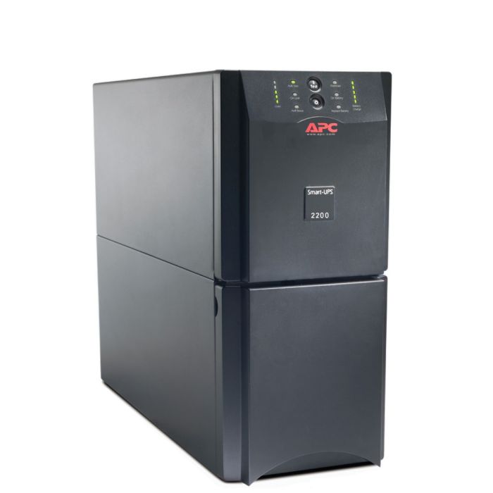 APC Smart-UPS 2200VA 1980W 120V 20A Tower Output: (8)5-15R, (2)5-20R SUA2200 - Refurb
