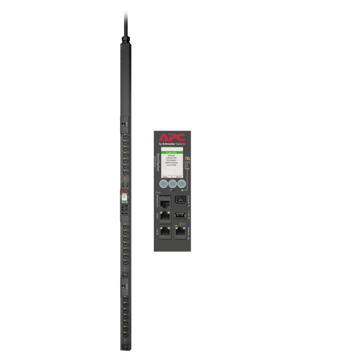 APC APDU9941 Rack PDU Switched 0U 5000W 208V 30A, Out:(21)C13/C15 & (3)C19/C21 Refurbished