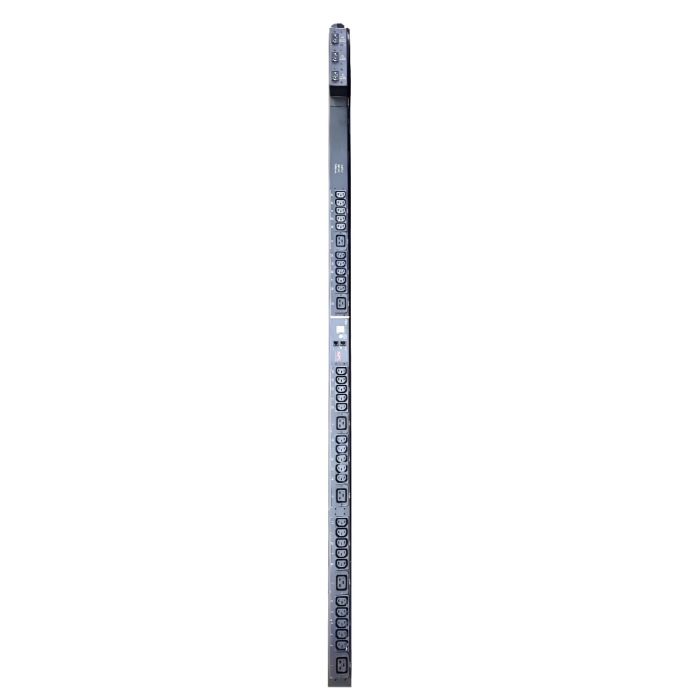 APC AP7868 Rack PDU, 12500W, Metered, 0U, 208V 3PH, Output:(30)C13 & (6)C19 - Refurbished
