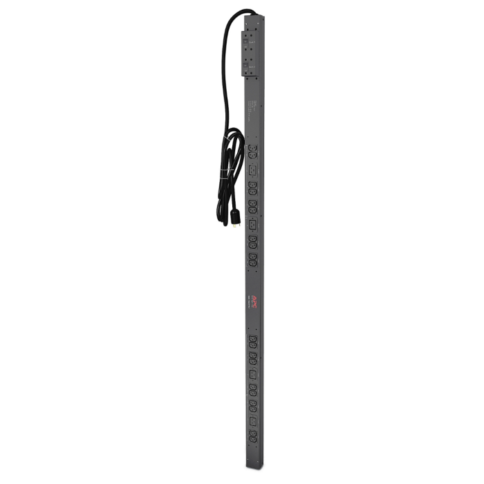 APC AP7541 Basic Rack PDU, Zero U, 200/208V, 30A, Output:(20)C13 & (4)C19 - Refurbished
