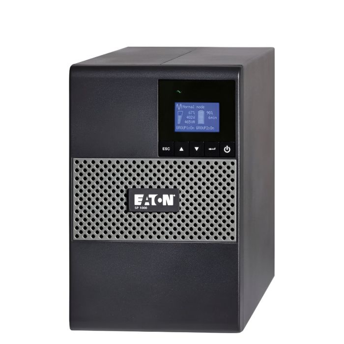 Eaton 5P UPS Tower 1000VA 770W 15A 120V Outputs:(8)5-15R, 5P1000 - Refurbished