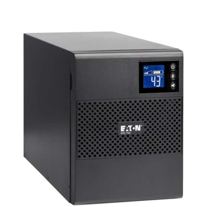 Eaton 5SC UPS 750VA 525W LCD Output: (6)NEMA 5-15P, 5SC750 - Refurbished