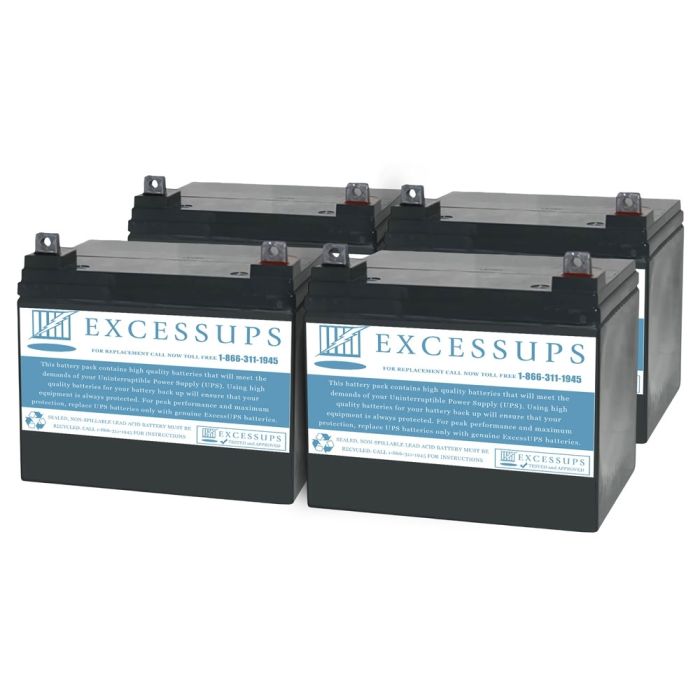 Alpha Technologies AMI Compatible Replacement Battery Set