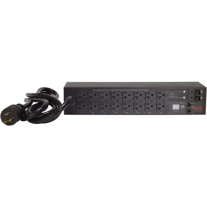 APC AP7902 Rack PDU, Switched, 2U, 30A, 120V, L5-30P input, (16)5-20 output - Refurbished
