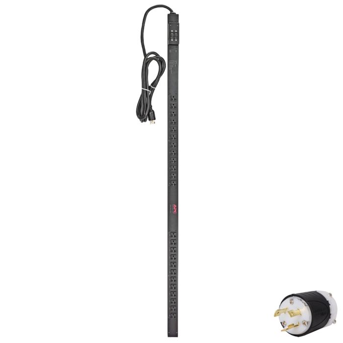 APC AP7532 Basic Rack PDU, Zero U, 30A, L5-30P, 120V Input, 120V, (24) 5-20 - Refurbished