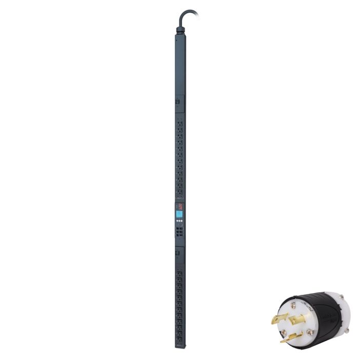 APC AP8832 Rack PDU 2G, Metered, ZeroU, 30A, 100-120V, (24) 5-20R