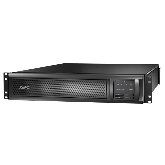 APC Smart-UPS X 2000VA 1800W LCD RM 2U AP9631 Network Card 120V SMX2000RMLV2UNC