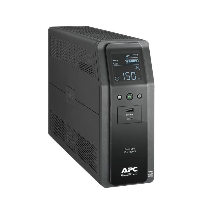 APC Back-UPS Pro BR 1500VA 900W 120V Output: (10)5-15R, BR1500MS - Refurbished
