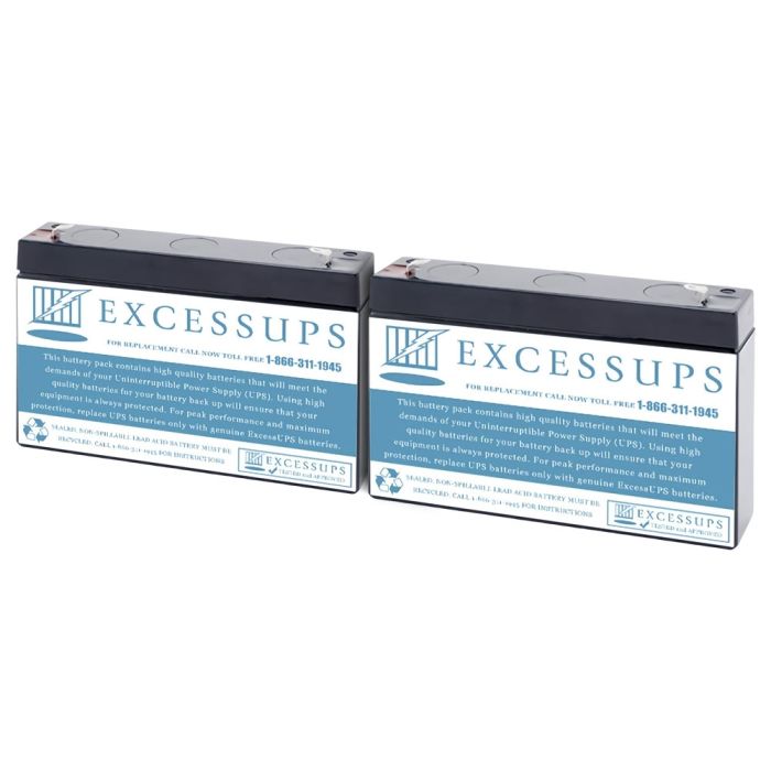 CyberPower 700VA OR700LCDRM1U Compatible Replacement Battery Set
