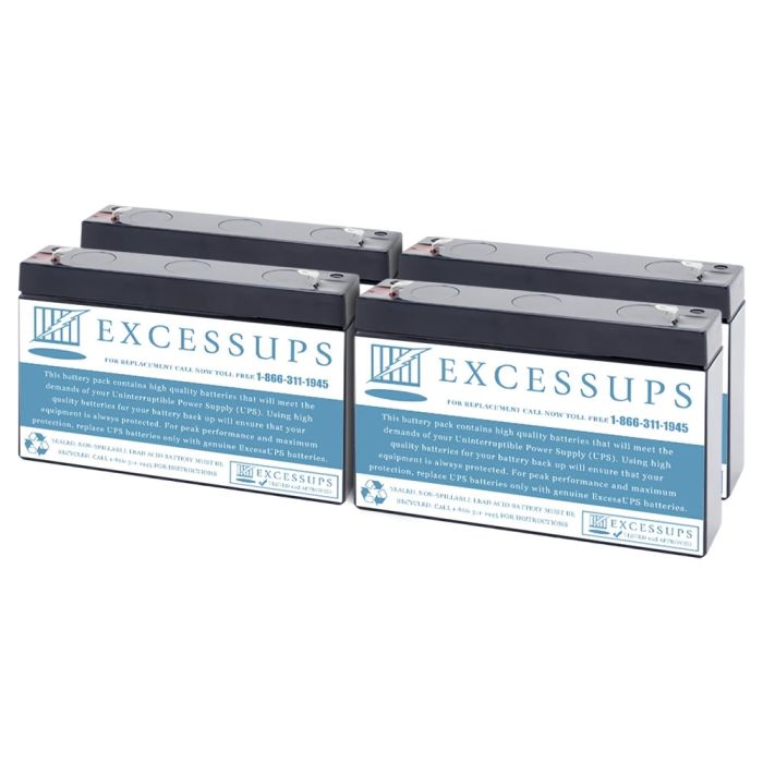 CyberPower RB0670X4 Compatible Replacement Battery Set