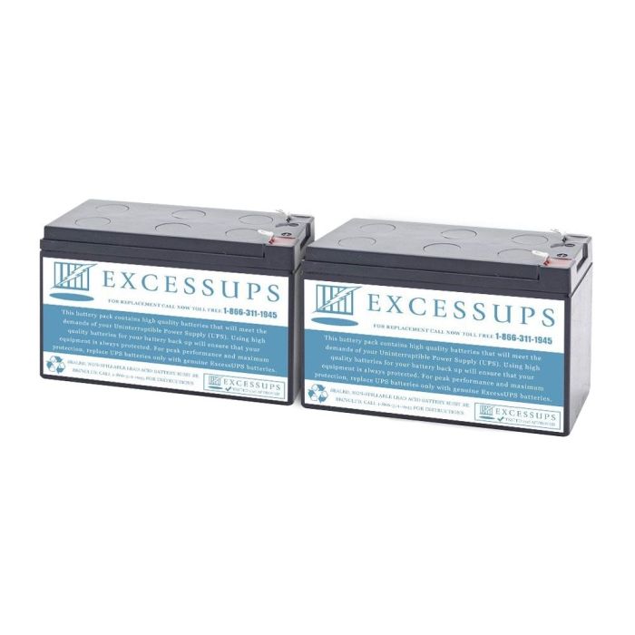 CyberPower RB1270X2C Compatible Replacement Battery Set