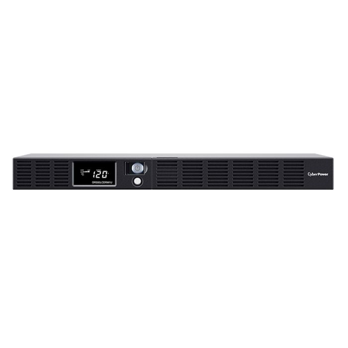 Refurbished CyberPower Smart App LCD UPS 500VA 300W RM 1U 120V OR500LCDRM1U