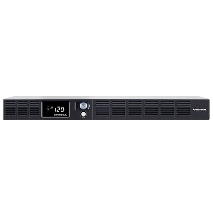 CyberPower Smart App LCD UPS 700VA 400W RM 1U 120V OR700LCDRM1U - Refurbished
