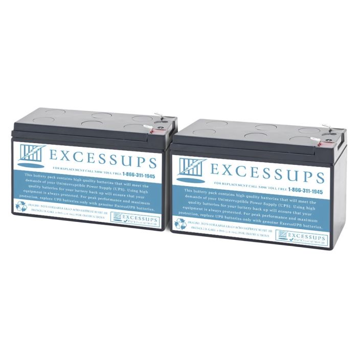 Eaton 5S1000LCD Compatible Replacement Battery Set
