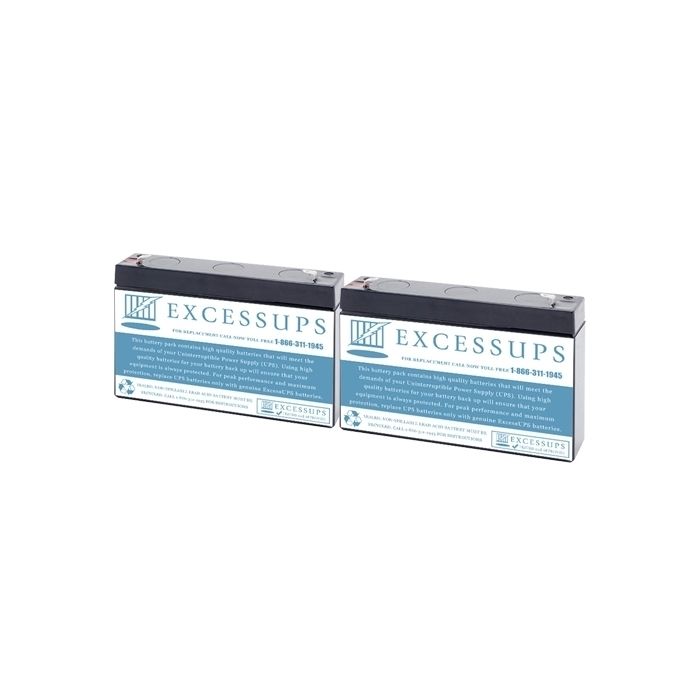 MGE Pulsar Evolution 500 Rack Compatible Replacement Battery Set