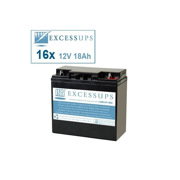 Minuteman CP 10K/2 Compatible Replacement Battery Set