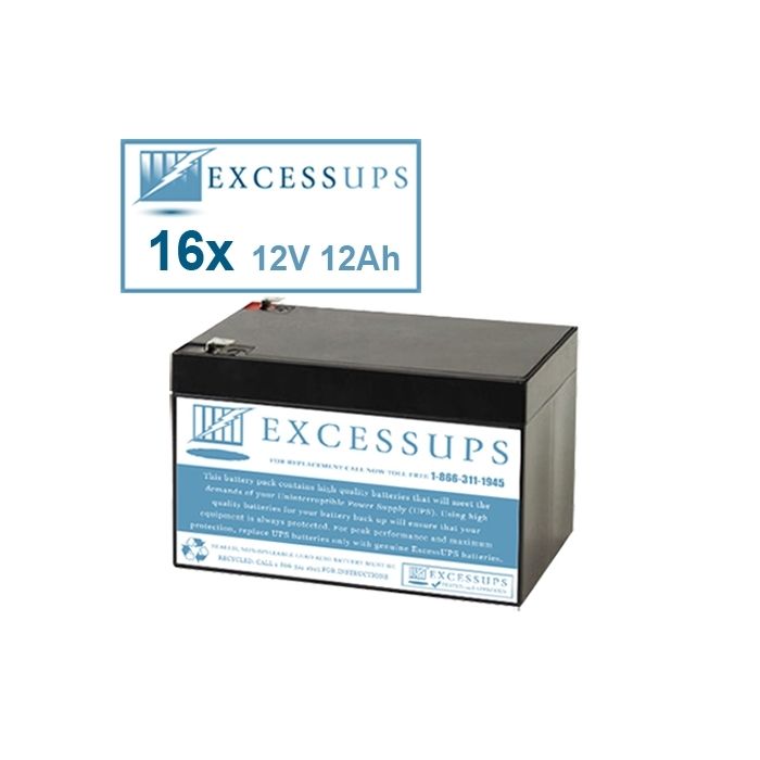 Powerware NetUPS SE 3000 RM Compatible Replacement Battery Set