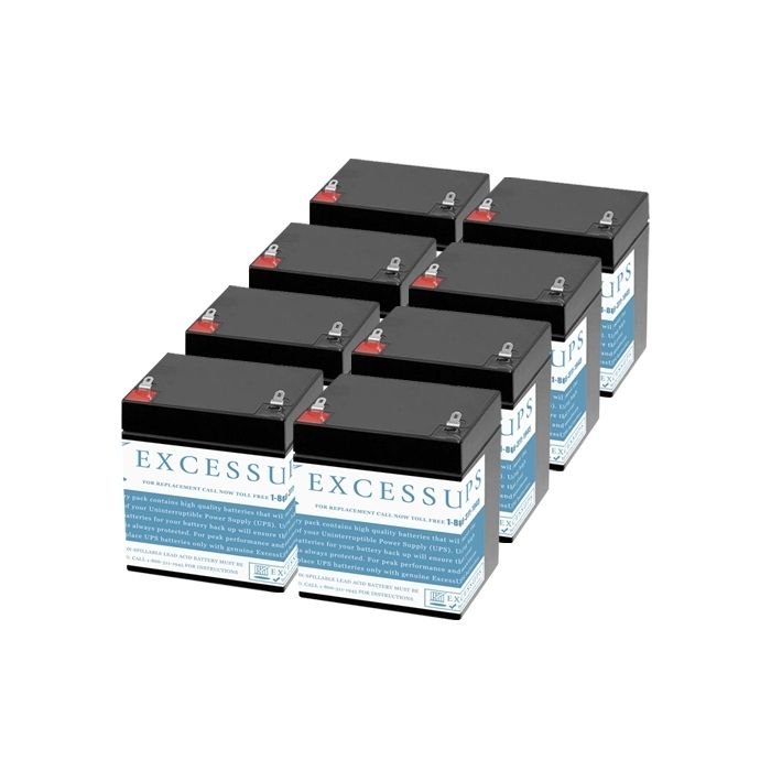 Tripp Lite 3000VA SMART3000RMXL2U Compatible Replacement Battery Set