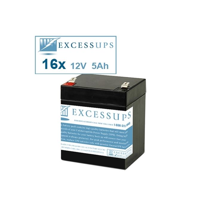 Tripp Lite 5000VA SU5000RT4UTFTAA Compatible Replacement Battery Set