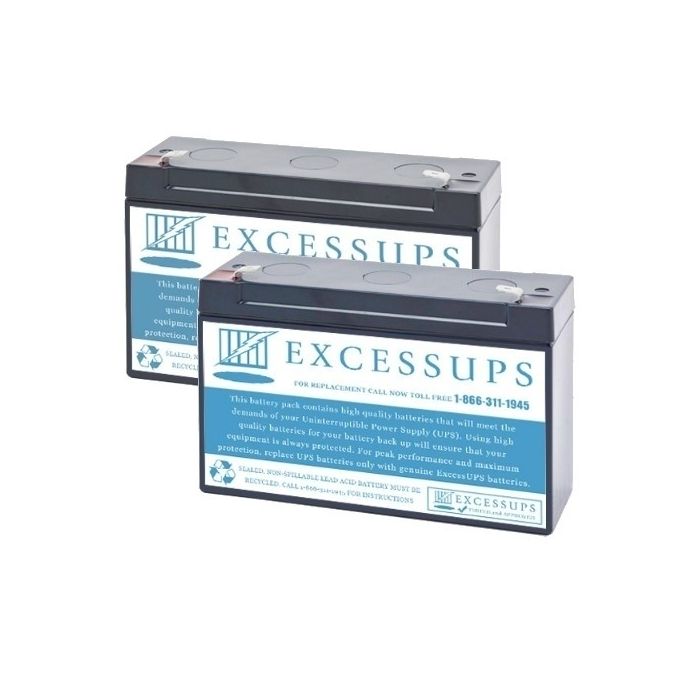 Tripp Lite 675VA OMNISMART675-V2 Compatible Replacement Battery Set