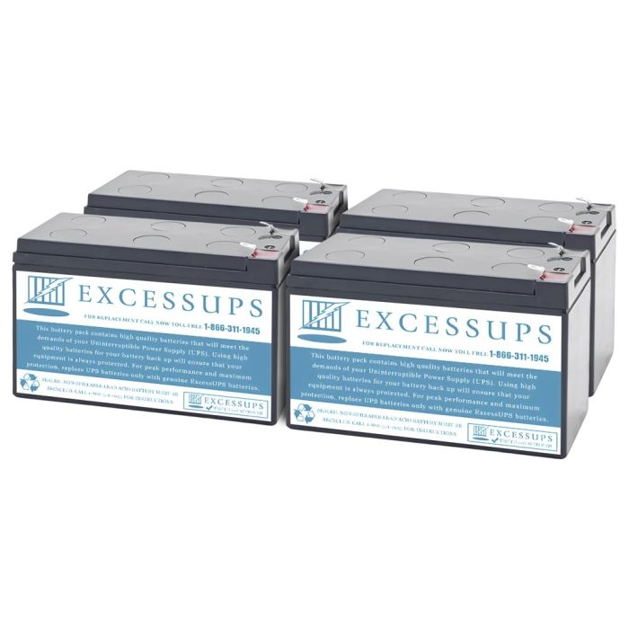 Tripp Lite SUINT1500RTXL2U Compatible Replacement Battery Set