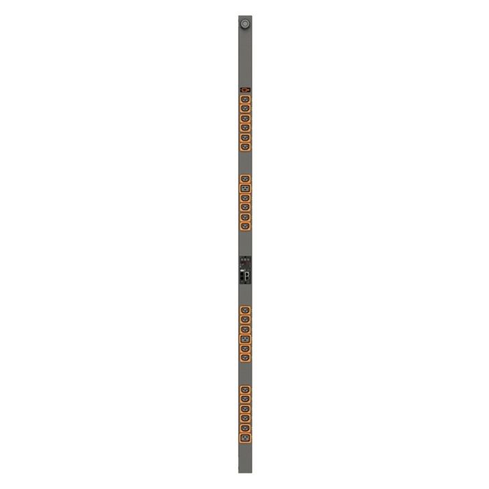 Refurbished Vertiv VP8959NA3-B Switched Rack PDU, Zero U, 208V, 20A, L6-20P Input, (21) C13 & (3) C19 Output