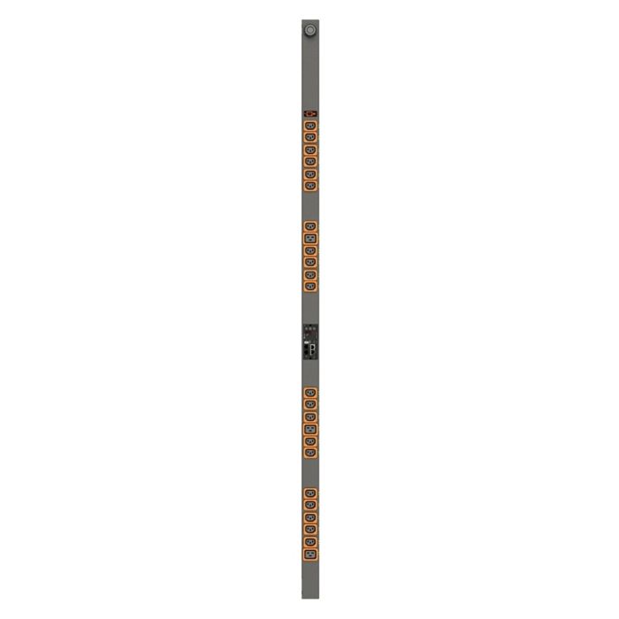 Refurbished Vertiv VP8959NA3-R Switched Rack PDU, Zero U, 208V, 20A, L6-20P Input, (21) C13 & (3) C19 Output