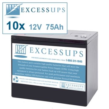 Best Power FERRUPS FE-12.5K Compatible Replacement Battery Set