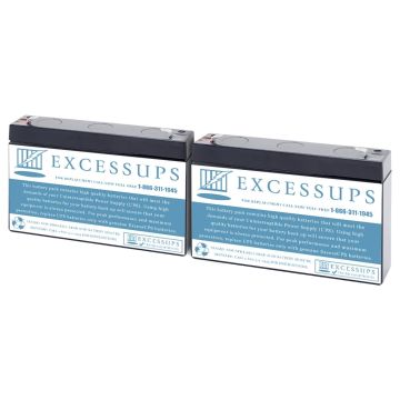 CyberPower 700VA OR700LCDRM1U Compatible Replacement Battery Set