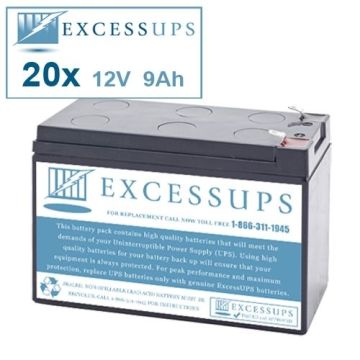 CyberPower 10kVA OL10KRTMB Compatible Replacement Battery Set