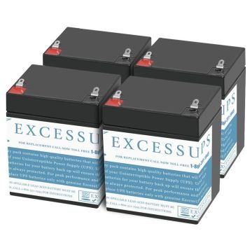 CyberPower RB1250X4 Compatible Replacement Battery Set