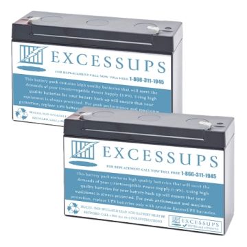 Eaton NetUPS 700 RM Compatible Replacement Battery Set