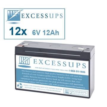 MGE Pulsar EB22 XLA Compatible Replacement Battery Set