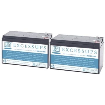 Minuteman PML 600/2 Compatible Replacement Battery Set