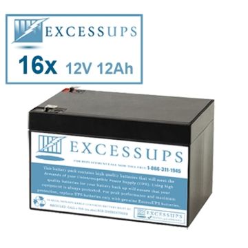 Powerware NetUPS SE 3000 RM Compatible Replacement Battery Set