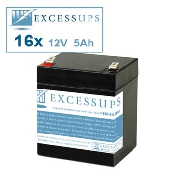 Tripp Lite 6000VA SU6000RT4UHVTAA Compatible Replacement Battery Set