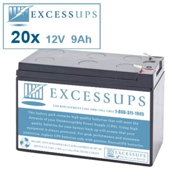 Tripp Lite 8000VA SU8000RT3UTFTAA Compatible Replacement Battery Set
