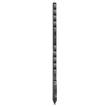 Tripp Lite PDU3MV6L2130 8.6kW Metered PDU, 0U, 208V, (36) C13, (6) C19 & (6) 5-15/20R Output, L21-30P 30A Input - Refurbished