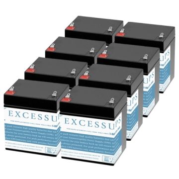 Tripp Lite SmartPro 3kVA SMX3000XLRT2UA Compatible Replacement Battery Set